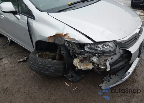 2012 Honda Civic Ex z USA, uszkodzony, nr VIN 2HGFB2F88CH306961